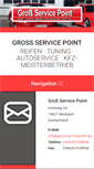 Mobile Screenshot of gross-servicepoint.de